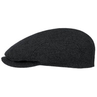 Stetson Flat Cap (1-St) Schirmmütze mit Schirm, Made in the EU schwarz 62 cmHutshopping