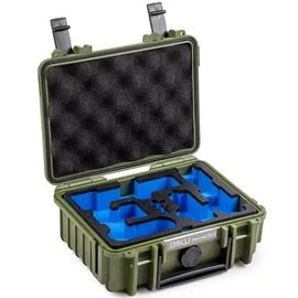 B&W International B&W DJI Osmo Pocket 3 Case Typ 500 Braun Grün