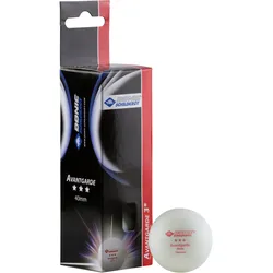 DONIC SCHILDKRÖT TT-Ball 3-Stern AVANTGARDE 40+ ABS weiß KEINE FARBE