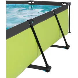 EXIT TOYS Lime Pool 220 x 150 x 65 cm inkl. Filterpumpe