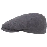 Stetson Belfast Schirmmütze Uni einfarbig Made in EU Herren Frühling Sommer grau 57 cm - 57