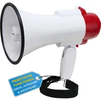 McGrey MP-100RS Megaphon (Sprachrohr, 10 Watt RMS/30 Watt MAX,