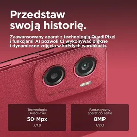 Motorola Moto g05 4 GB RAM 64 GB Plum Red