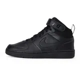 Nike Court Borough MID 2 Kinder Schwarz 40