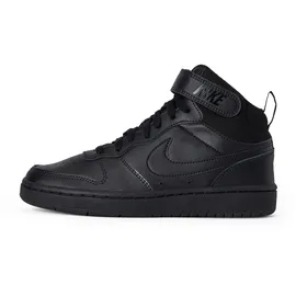 Nike Court Borough MID 2 Kinder Schwarz 40
