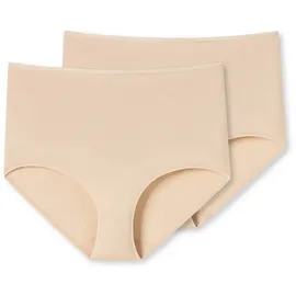 SCHIESSER Maxi Slip 2er Pack Braun 50