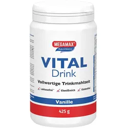 MEGAMAX VITAL-Drink Vanille 425 g Pulver