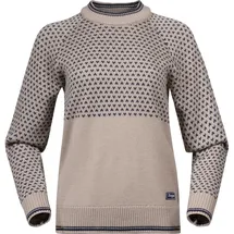 Bergans Damen Alvdal Wool Pullover (Größe M, beige)