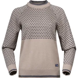 Bergans Damen Alvdal Wool Pullover (Größe M, beige)