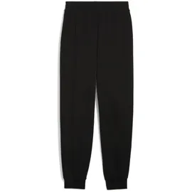 Puma Essentials Small No. 1 Logo Comfort High-Waist French Terry Jogginghose Damen 01 black XXL
