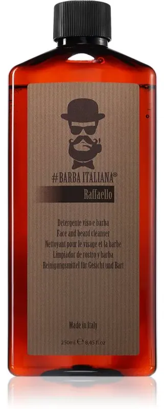 Barba Italiana Raffaello Waschgel für Gesicht und Bart 250 ml