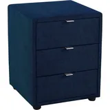 Jockenhöfer Nachtkonsole JOCKENHÖFER GRUPPE "Lore", blau (dunkelblau 423, 02), H:53cm T:45cm, Sideboards, Nachtkonsole