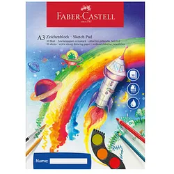 FABER-CASTELL Zeichenblock DIN A3