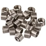 Silverline 25 x Helicoil Gewindeeinsätze M5 x 0,8 mm x 1 D