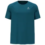 Odlo Herren T-shirt s/s Crew Neck ESSENTIA, saxony blue, S