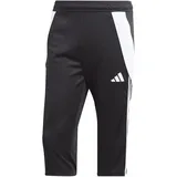 Adidas Tiro 24 3/4 Trainingshose Herren - black/white