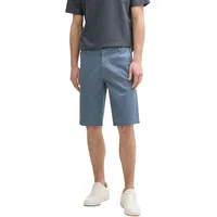Tom Tailor Slim Chino Shorts, beige Triangle Print, 28