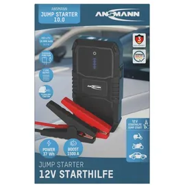 Ansmann Jump Starter 10.0 Amper Schnellstarter 1900-0129 Arbeitsleuchte
