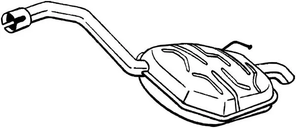 BOSAL Endschalldämpfer 154635 für Ford