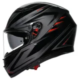 AGV K3 Syth Schwarz/Grau/Rot M