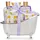 spa luxetique Wellness Geschenkset für Frauen Geschenkset 8 Stück 100 ml