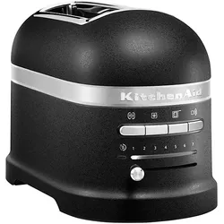 KITCHENAID 5 KMT 2204 Toaster Schwarz (1250 Watt, Schlitze: 2)