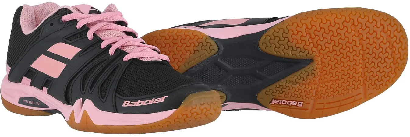 Babolat Badmintonschuhe Shadow Team schwarz/pink Damen