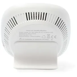 Nedis SmartLife Luftqualitätsmonitor mit Display, Luftgütesensor (WIFISA20CBK)