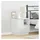 vidaXL Nachtschrank 50 x 34,5 x 50 cm Weiß