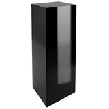 Vivanno Podest Deko-Säule 30 x 30 cm 80 cm Schwarz