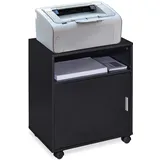 Relaxdays Rollcontainer 57 x 48 x 34 cm schwarz