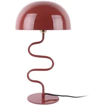 Leitmotiv Tischleuchte Twist Dunkelrot