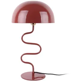 Leitmotiv Tischleuchte Twist Dunkelrot