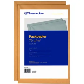 SOENNECKEN Packpapier 3560 75x100cm 75g Recyclingpapier 2 Bogen