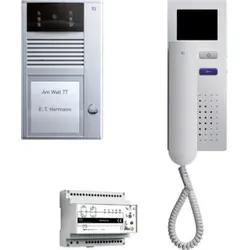 TCS Tür Control Video-Türsprechanlagenset Einfamilienhaus PVC1410-0010