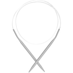 buttinette Rundstricknadel, Aluminium, 80 cm