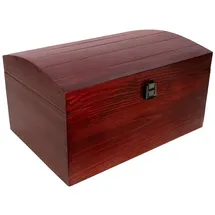Creative Deco Holzkiste 34,5 x 25 x 19,2 cm 19-tlg. rot