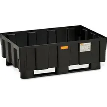 Cemo Auffangwanne Polyethylen 120,5 x 80,5 cm blau 250 Liter