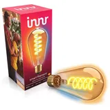 innr Zigbee E27 Smart Lampe, funktioniert mit Alexa und Hue* (Bridge erforderlich), Edison LED Glühbirne, Warmweiß bis Kaltweiß, Dimmbar, Smart Home Lampe, 620lm, 1-Pack