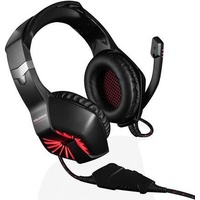 Modecom VOLCANO MC-839 SWORD Headset Wired Head-band Gaming Black (Kabelgebunden), Gaming Headset, Schwarz