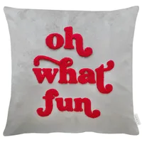 APELT Kissenhülle »Fun«, grau