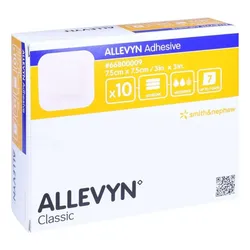 Allevyn Adhesive 7,5x7,5 cm haftende Wundauflage