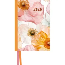 DuMont Buchverlag DUMONT - Bright Flowers Taschenkalender 2026 – Terminplaner mit Wochenkalendarium – 11 x 16 cm – Florales Blumen-Design