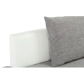 Höffner Ecksofa ¦ grau ¦ Maße (cm): B: 255 H: 86 T: 205.0