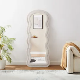 SalesFever Wandspiegel 70 x 170 cm Beige