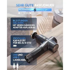 Heldenwerk Heroism Massage Gun Massagepistole