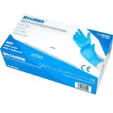 HYGISUN Einmalhandschuhe Intco Nitril, blau, 100 Stück, Nitril, chemikalienbeständig, lebensmittelecht, Größe L