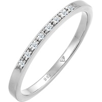 Elli DIAMORE Ring Damen Verlobung Diamant (0.04 ct.) 585 Weißgold