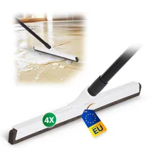 Novaliv Duschabzieher mit Teleskopstiel 43 cm Weiß 4 St.