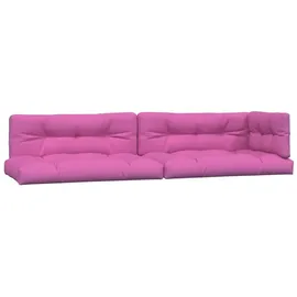 vidaXL Palettenkissen 120 x 12 cm rosa 5-tlg.